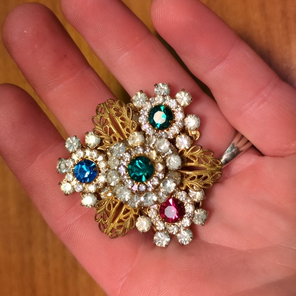 Vintage Mariam Haskell brooch